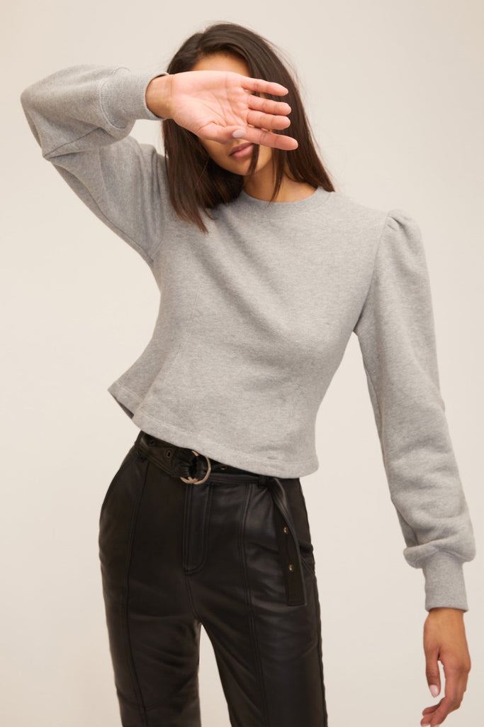 Anniston Leather Pant in Black | MARISSA WEBB