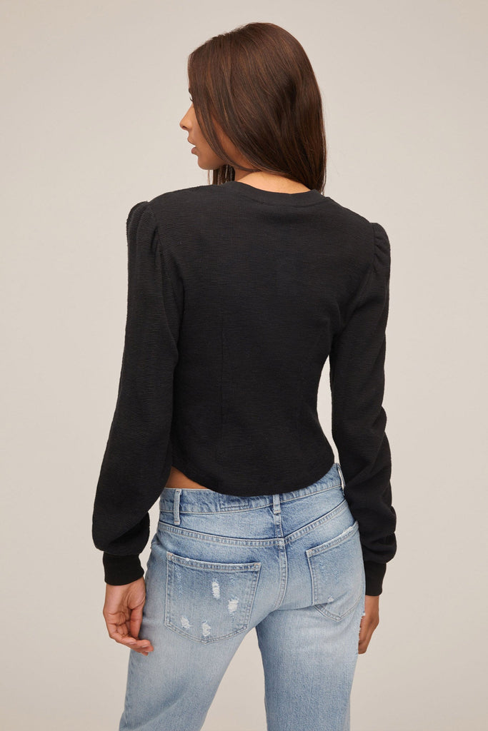 Rue Low Rider Straight Jean in Light Blue Vintage Wash | MARISSA WEBB