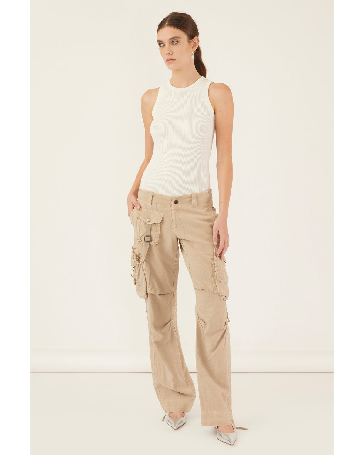 Jackson Low Rise Washed Cargo Pant in Washed Sepia | MARISSA WEBBJackson Low Rise Washed Cargo Pant in Washed Sepia | MARISSA WEBB