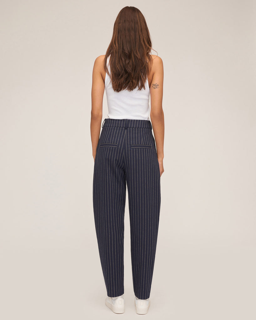 Desert Plaid Barrel Pant