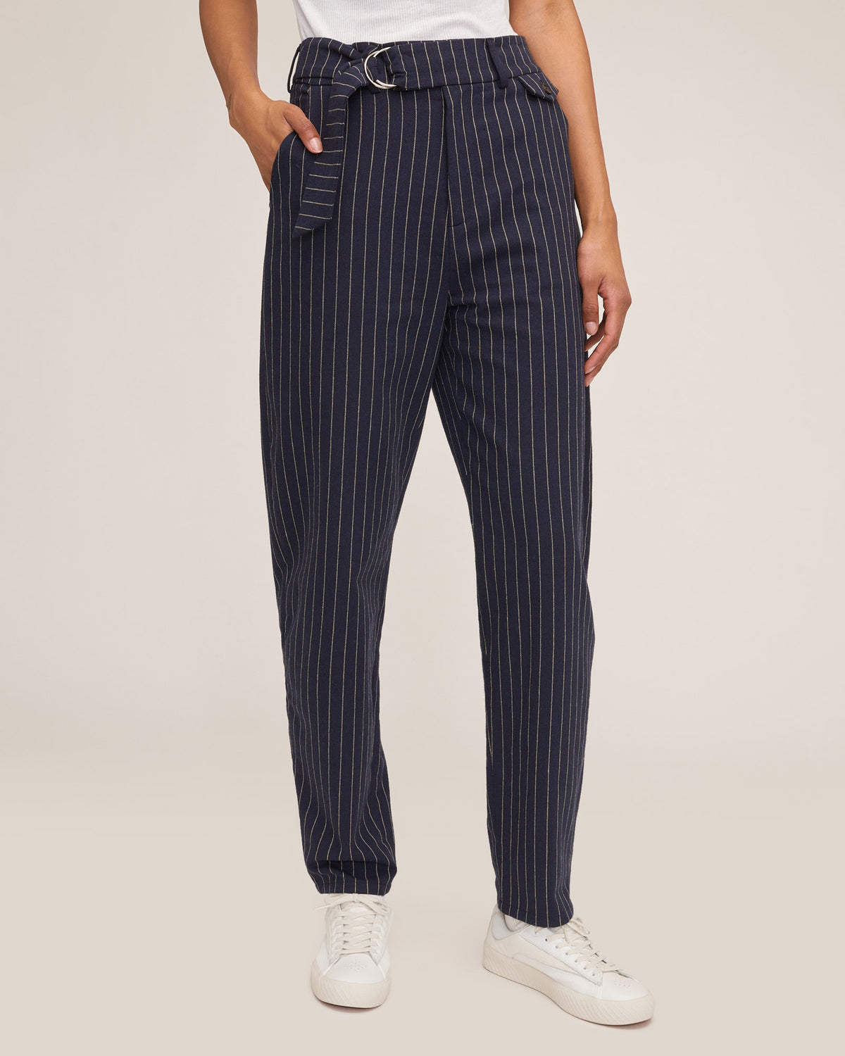 Desert Plaid Barrel Pant