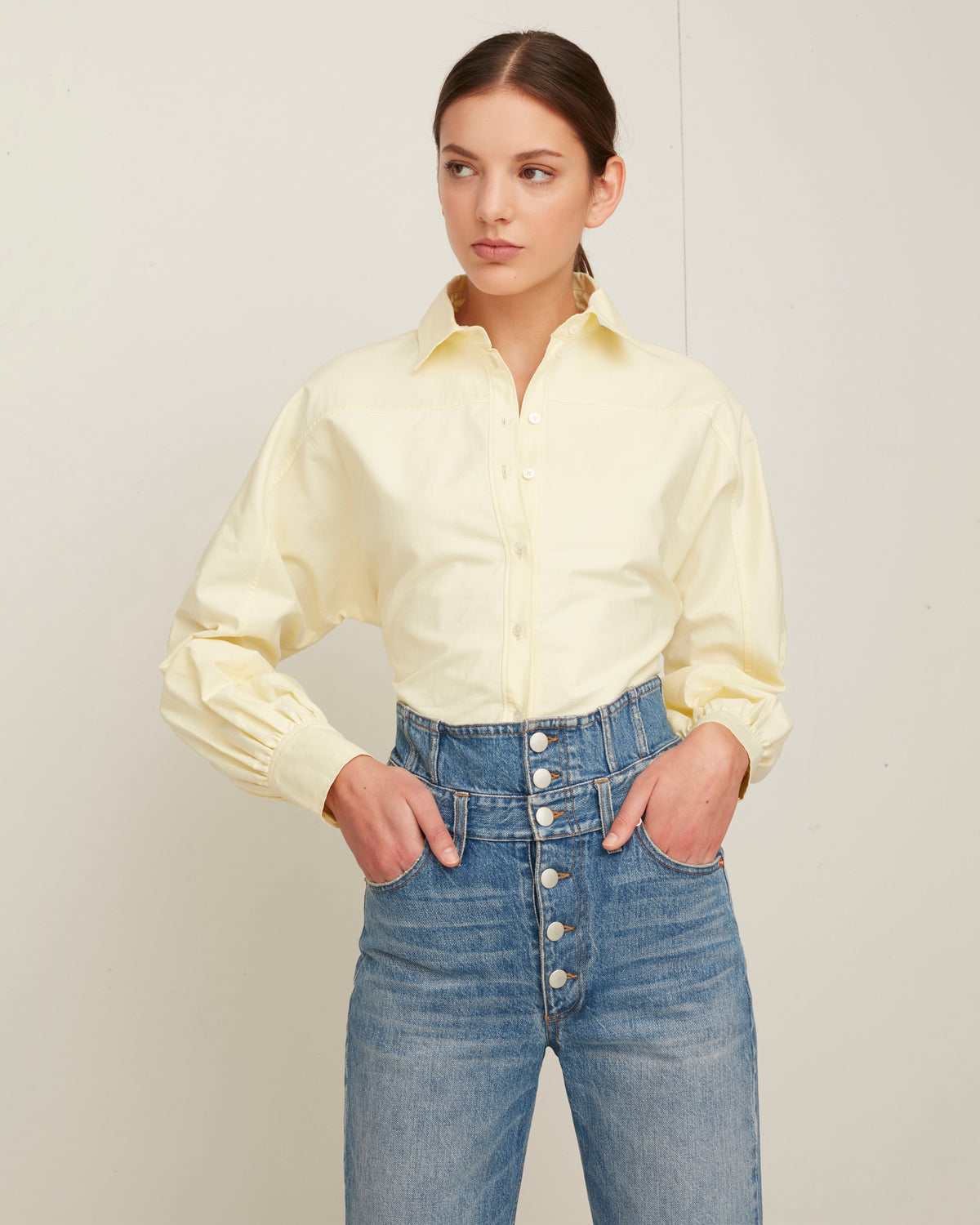 Emmerson Oxford Shirt in Canary