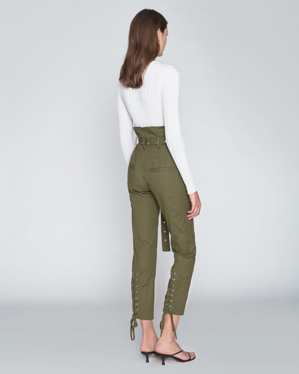 Gia Ankle Length Pant in Forest