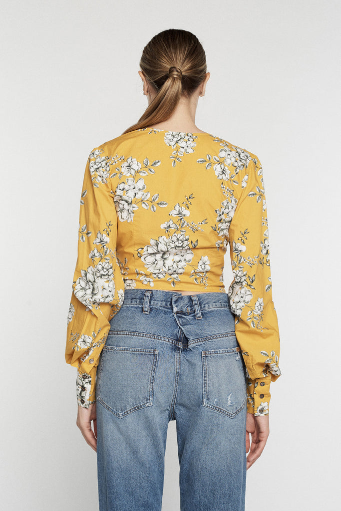 Karlee Twist Print Top