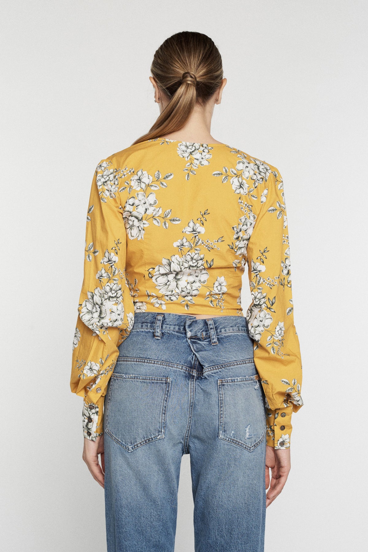 Karlee Twist Print Top