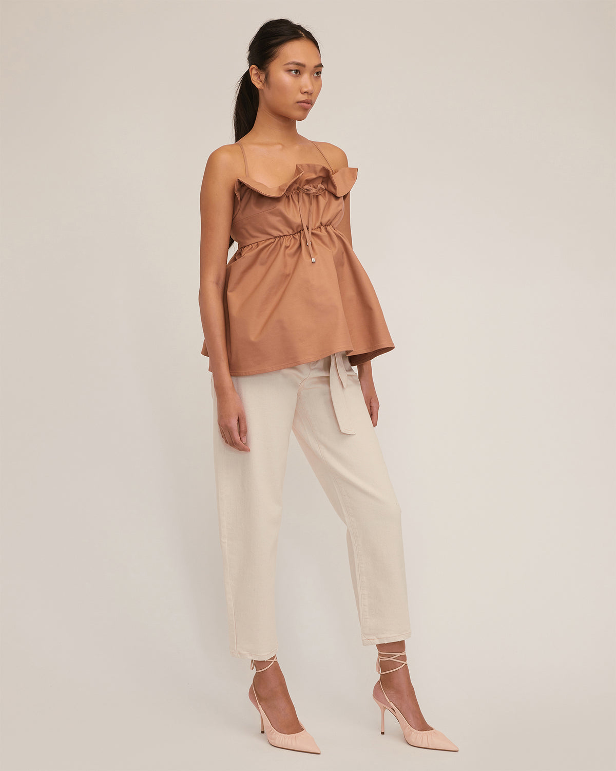 Jayce Laced Empire Top | MARISSA WEBB