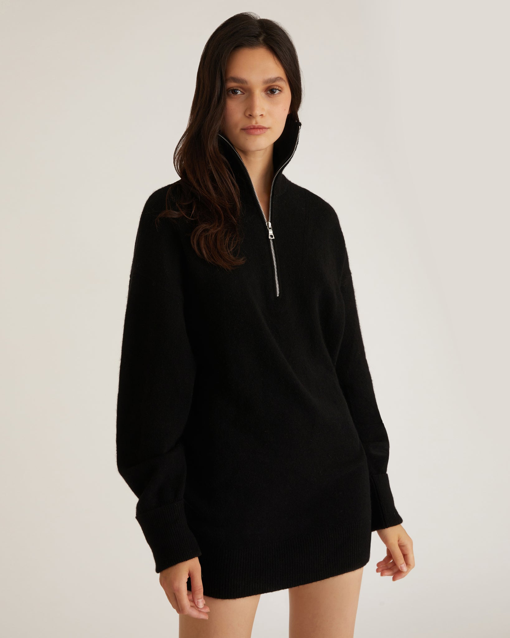 Tarina zip sweatshirt outlet dress