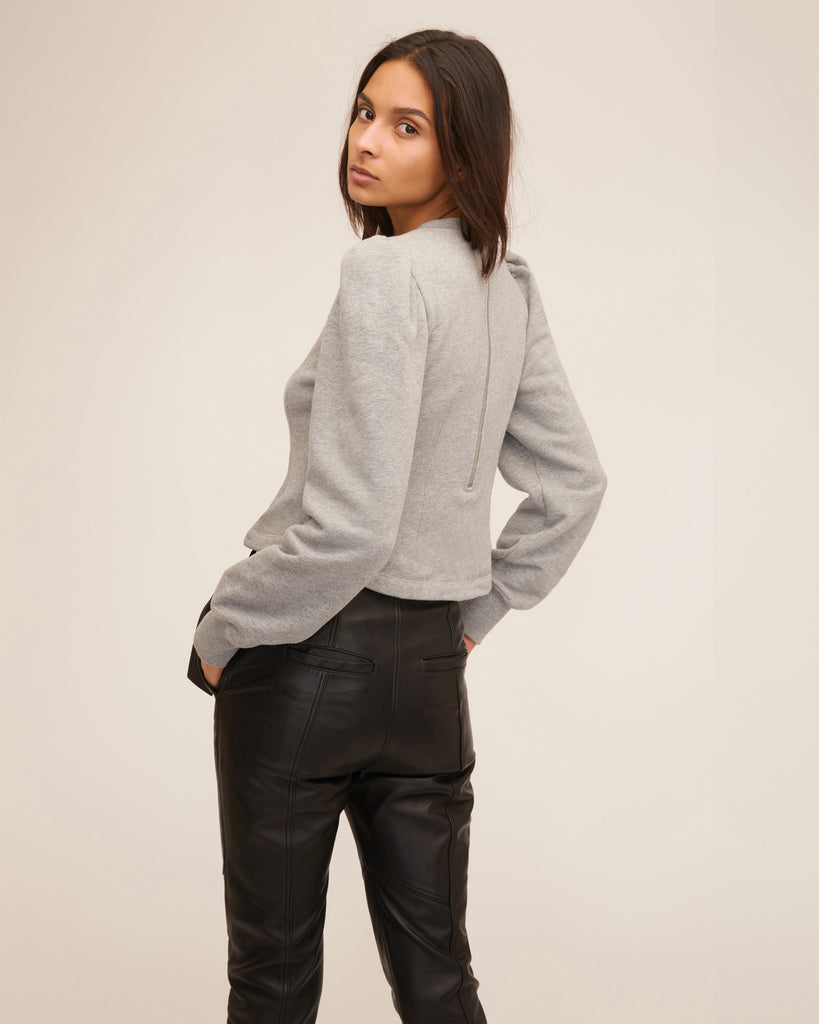 Anniston Leather Pant in Black | MARISSA WEBB